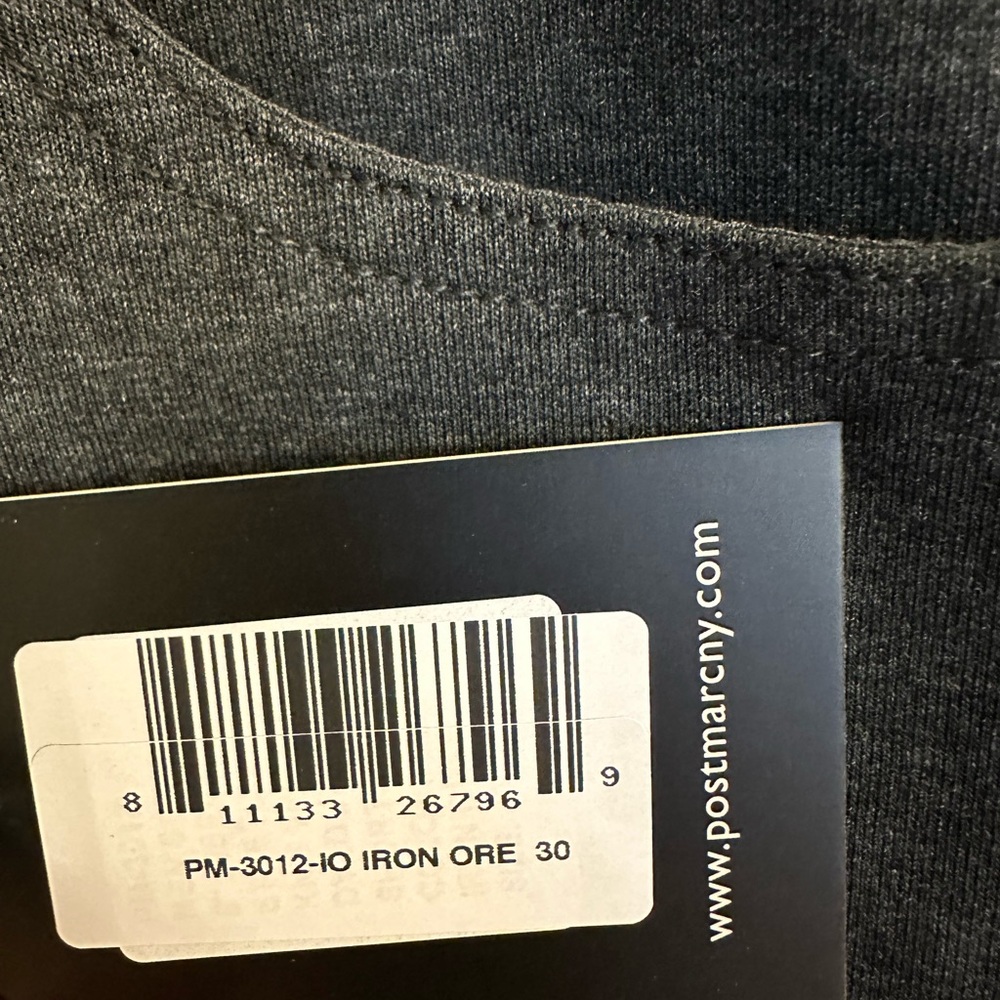 Men's Postmarc shorts.  Size 30 Gray Shorts - Picture 3 of 3